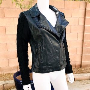 Faux Leather Jacket